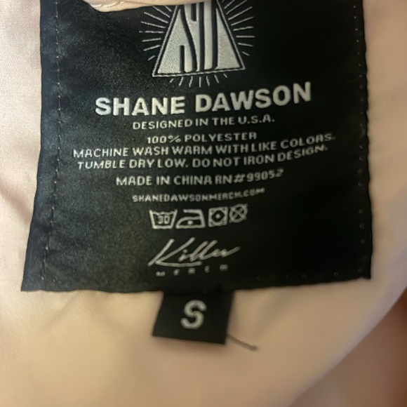 Shane Dawson Light Pink Pig Windbreaker 1/4 Zip Pullover - Picture 5 of 5